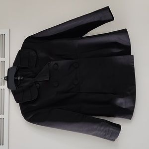 Black dress jacket Target Mossimo 3/4 length sleeve peacoat for dresses